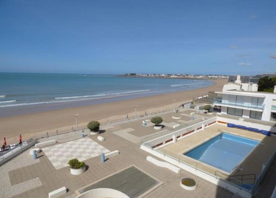 Residence La Garenne A La Grande Plage, Vue Mer, Piscine Et Parking Prive, 6 Personnes Saint Gilles Croix de vie Buitenkant foto