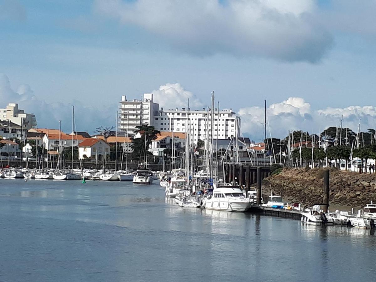 Residence La Garenne A La Grande Plage, Vue Mer, Piscine Et Parking Prive, 6 Personnes Saint Gilles Croix de vie Buitenkant foto