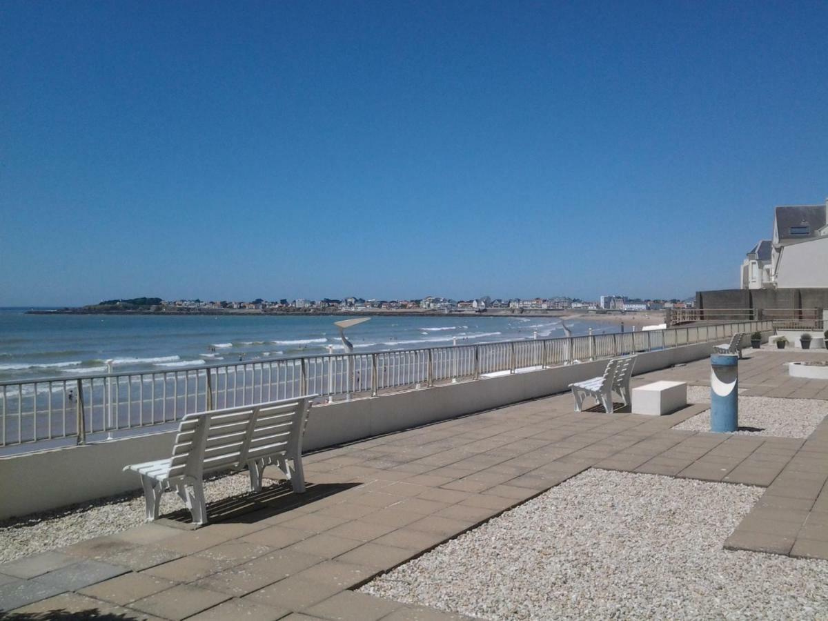 Residence La Garenne A La Grande Plage, Vue Mer, Piscine Et Parking Prive, 6 Personnes Saint Gilles Croix de vie Buitenkant foto