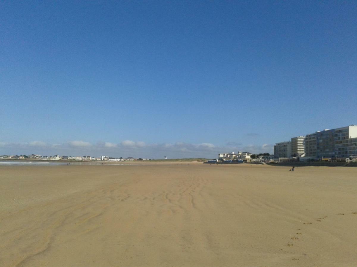 Residence La Garenne A La Grande Plage, Vue Mer, Piscine Et Parking Prive, 6 Personnes Saint Gilles Croix de vie Buitenkant foto